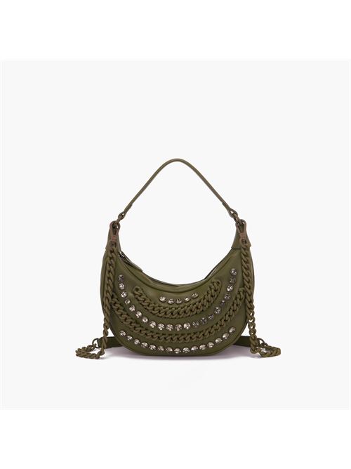 andromeda small h.moon bag synthetic LA CARRIE | 142M-PS-432-SYNGREEN